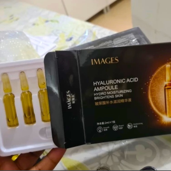 New, IMAGES Hyaluronic Acid Ampoules 2ml. X 7. Hydro moisturizing bright… - Picture 2 of 5